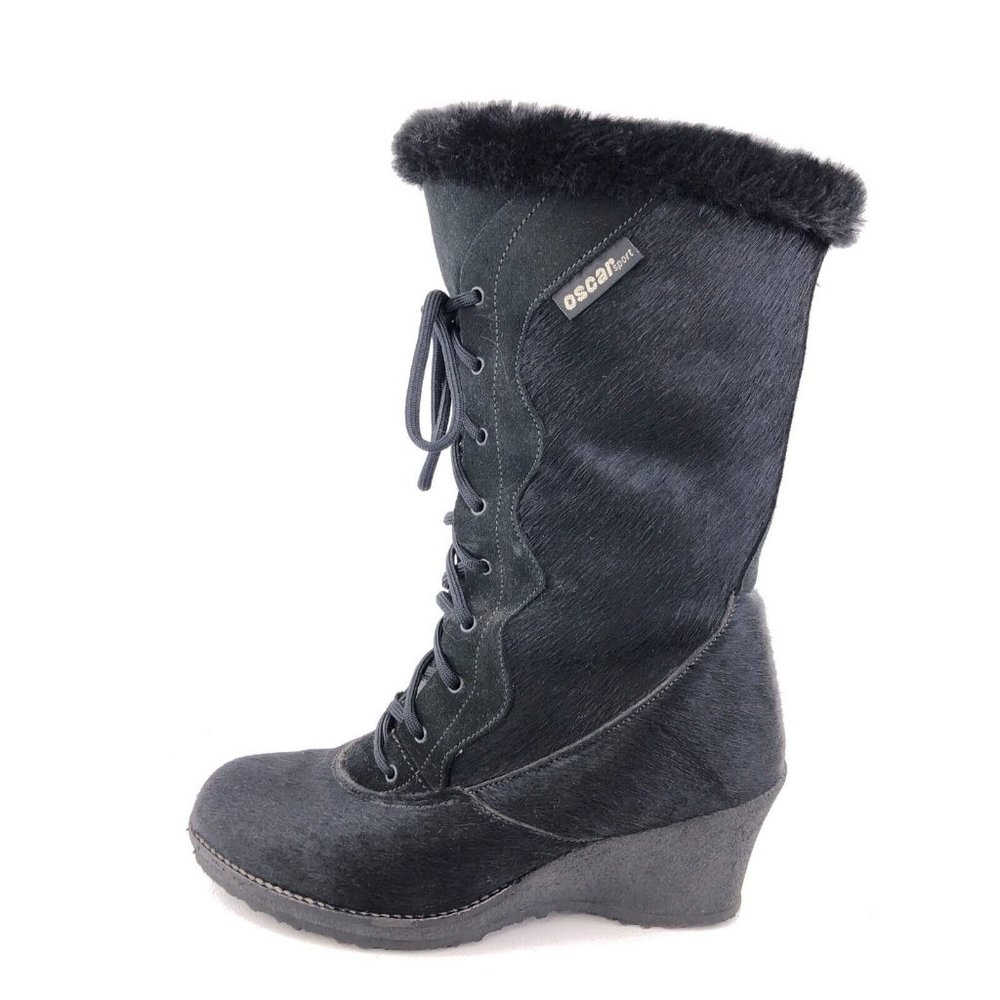Oscar Sport Apres Ski Fur Winter Boots EUR 38